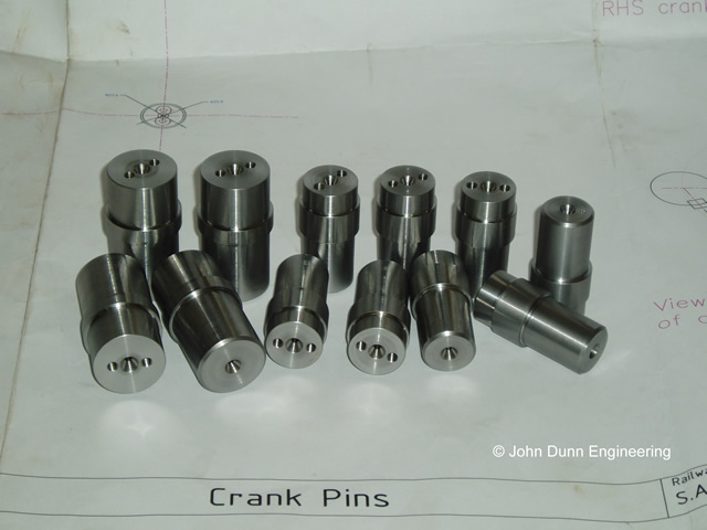 Crank pins