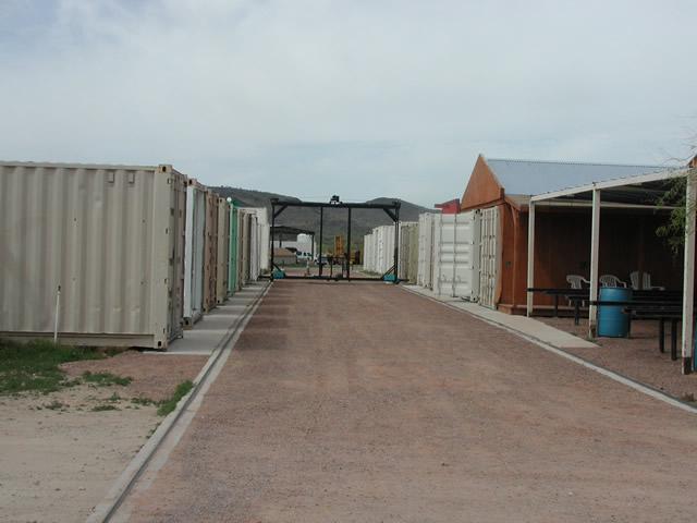 Container land