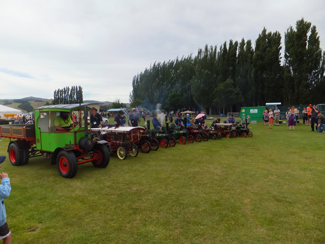 Road steam line up